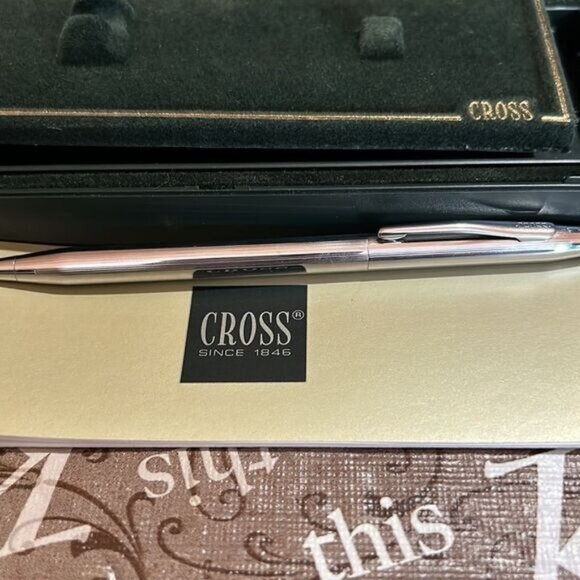 Cross Classic Century Chrome Ballpoint Pen In Gift Box - Picture 3 of 4